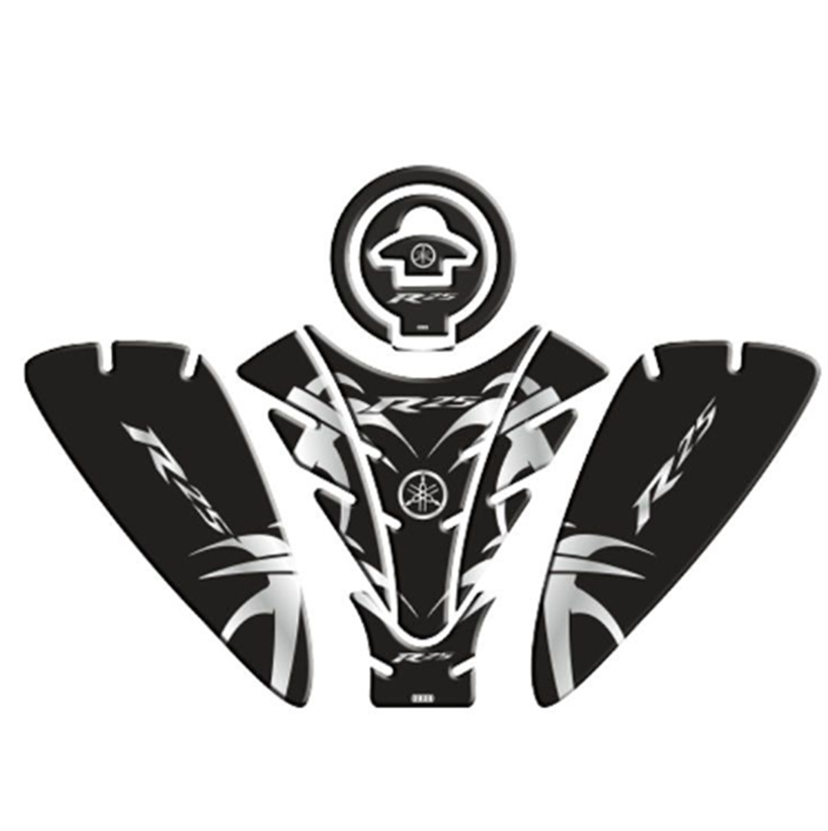 Yamaha R25 2019-2023 Uyumlu Tank Pad Set 007