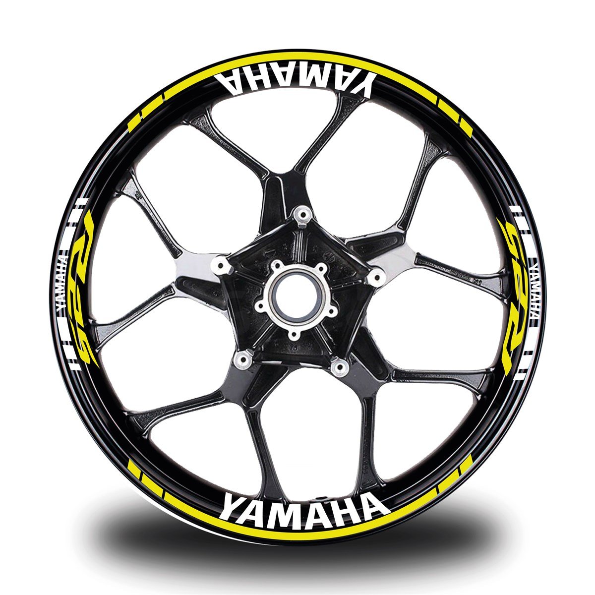 Yamaha R25 Sarı Takım Jant Sticker