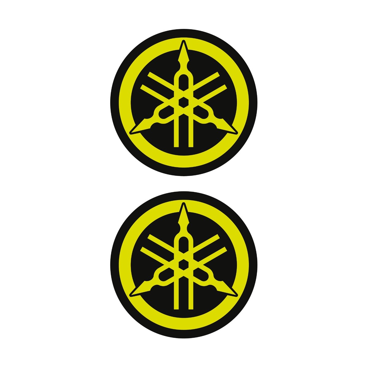 Yamaha Sarı Koruma Takozu Damla Sticker Modeli