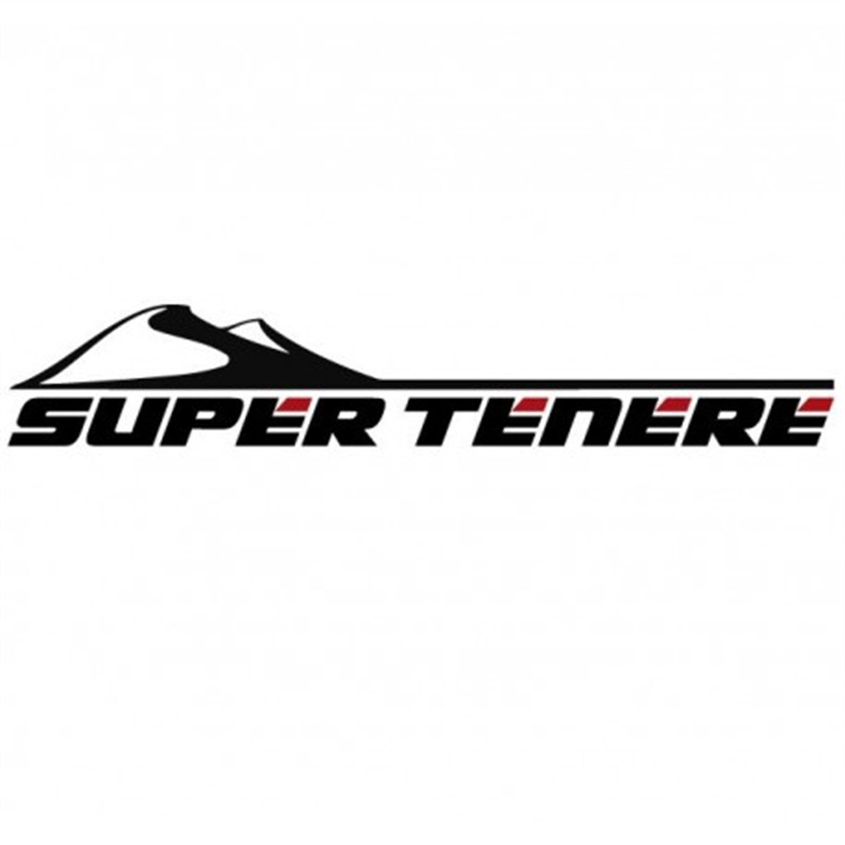 Yamaha Super Tenere Kırmızı Sticker Etiket Modeli
