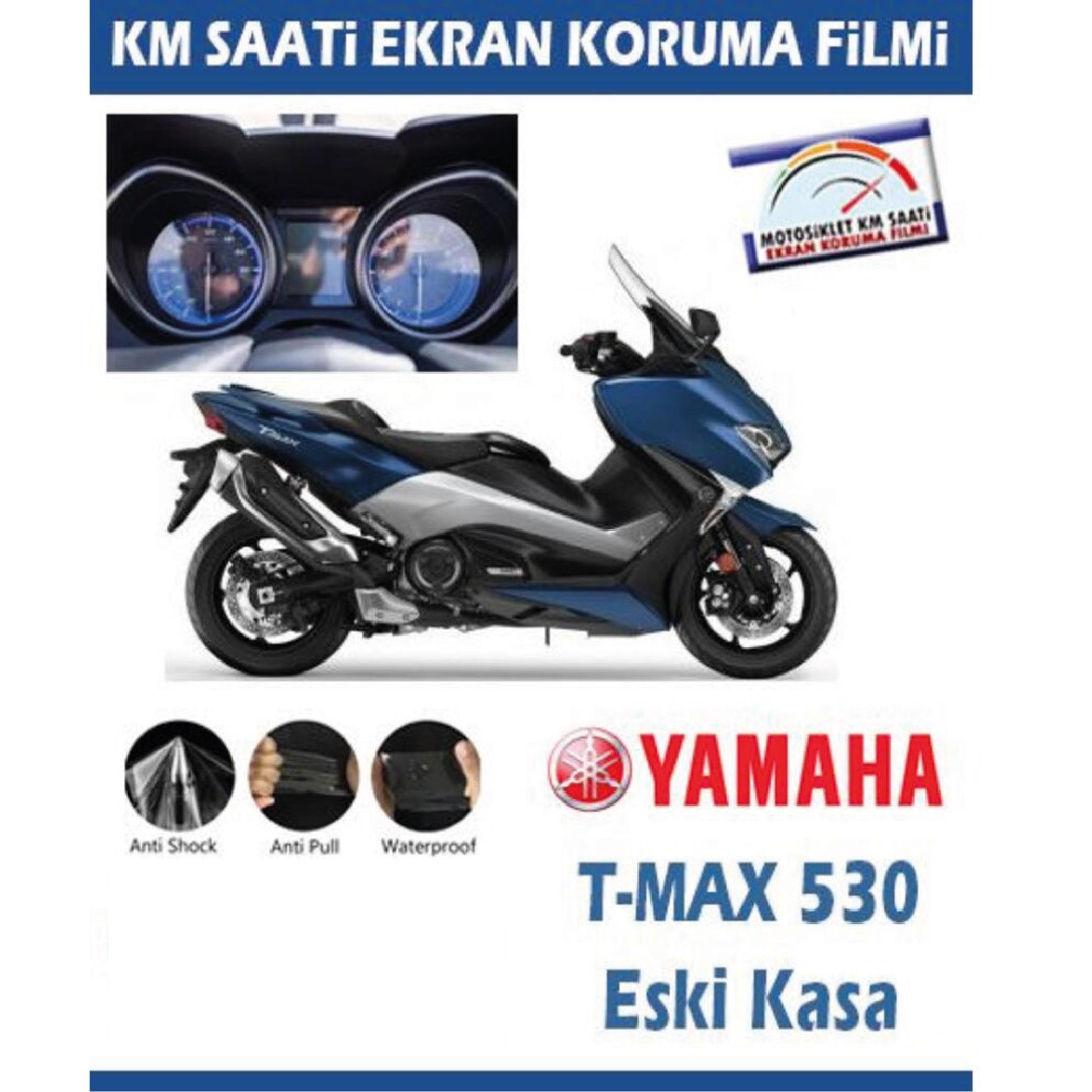 Ekran KorumasıYamaha T-MAX 530 Eski Kasa Motosiklet Ekran Km Koruyucu