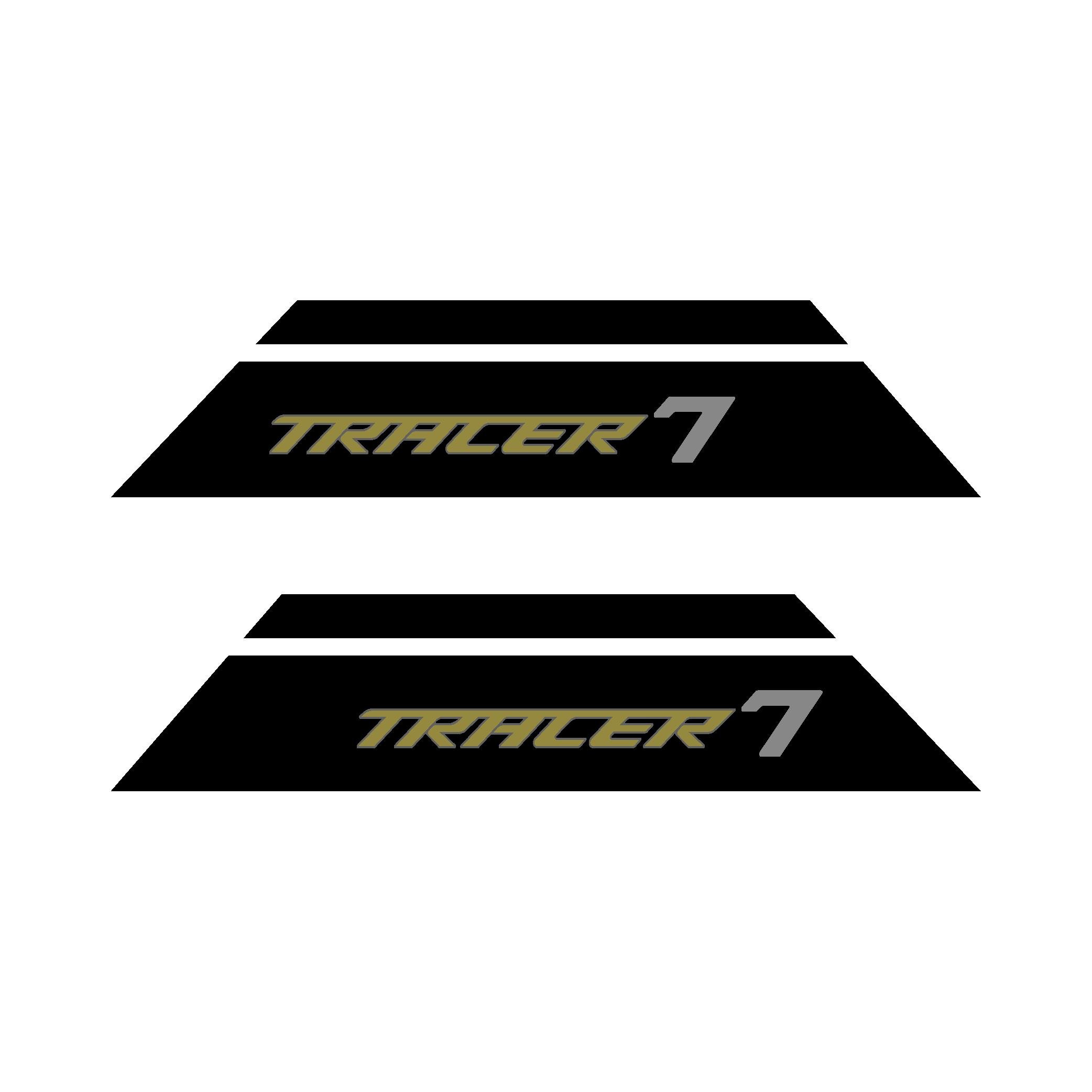 TRACER 700Yamaha Tracer 7 Yan Grenaj Orj. Tasarım Sticker Etiket Modeli