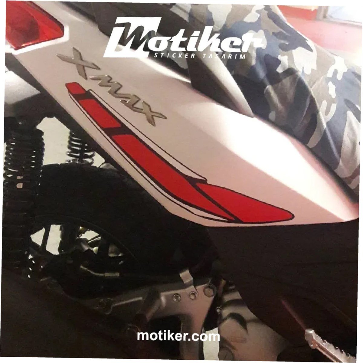 Yamaha XMAX-250 Sticker Etiket Modeli