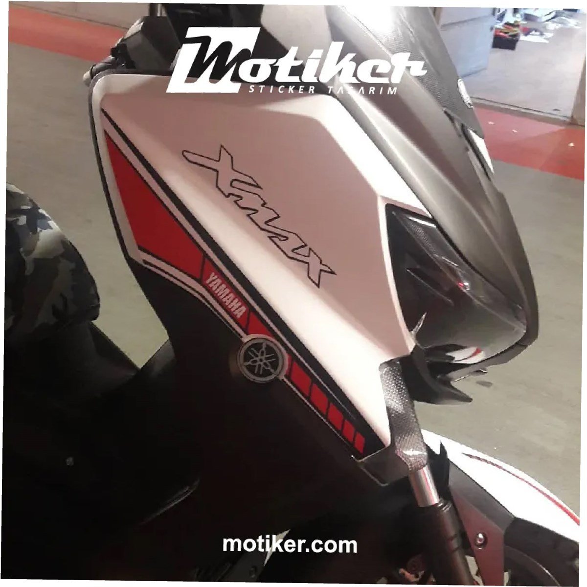 Yamaha XMAX-250 Sticker Etiket Modeli