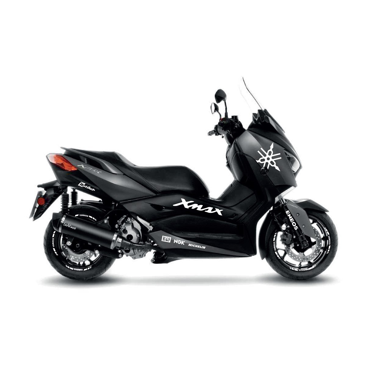 Yamaha XMAX Desenli Sticker Etiket Modeli