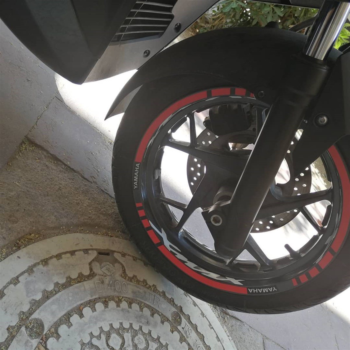 Yamaha XMAX Jant Şerit Sticker Etiket Modeli 