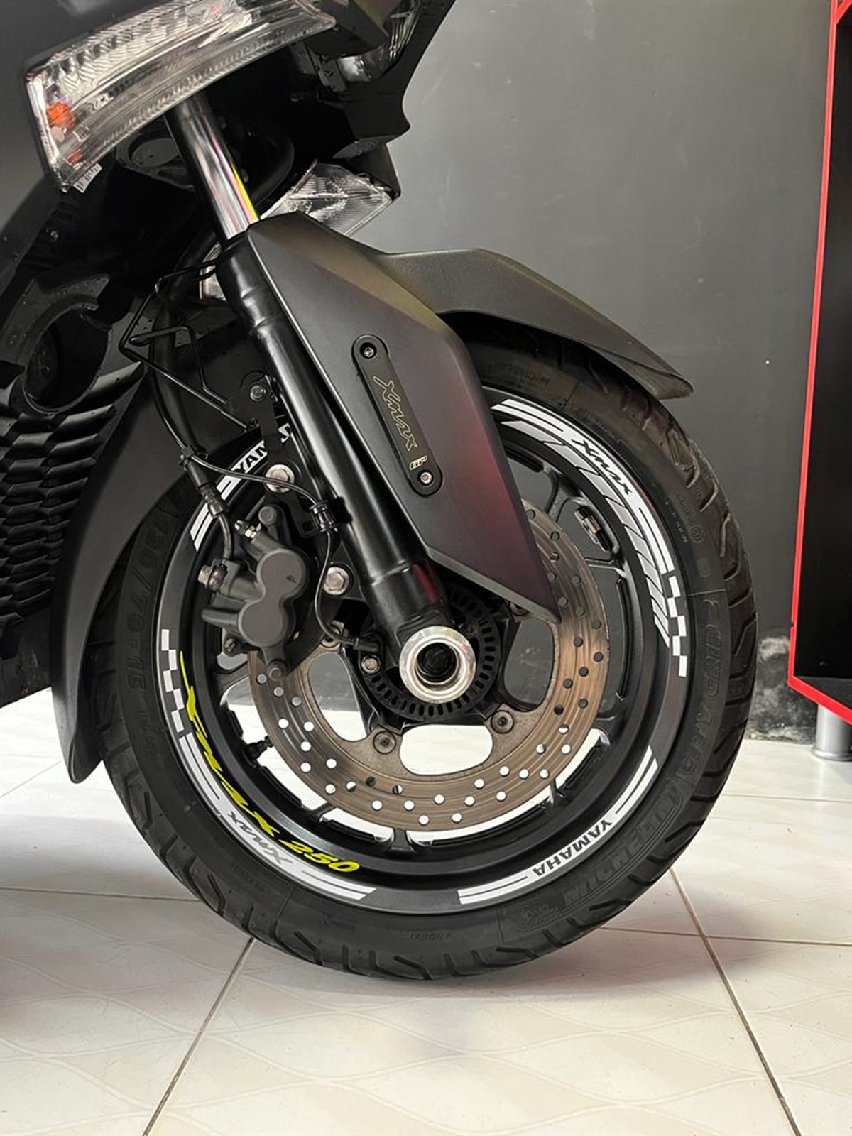 Yamaha XMAX Jant Sticker Etiket Modeli 