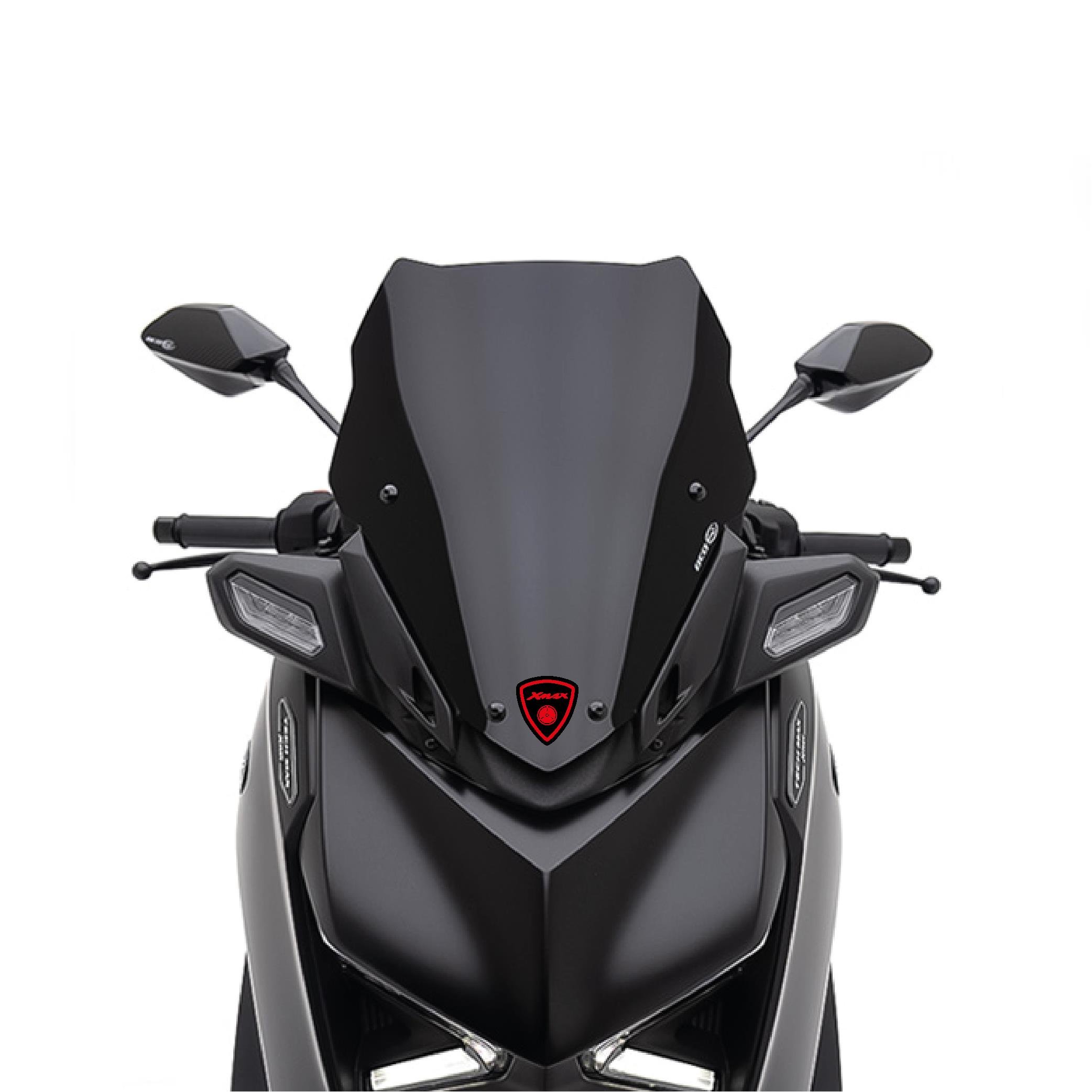 Yamaha XMAX Ön Cam Siperlik Damla Sticker Etiket Modeli Kırmızı