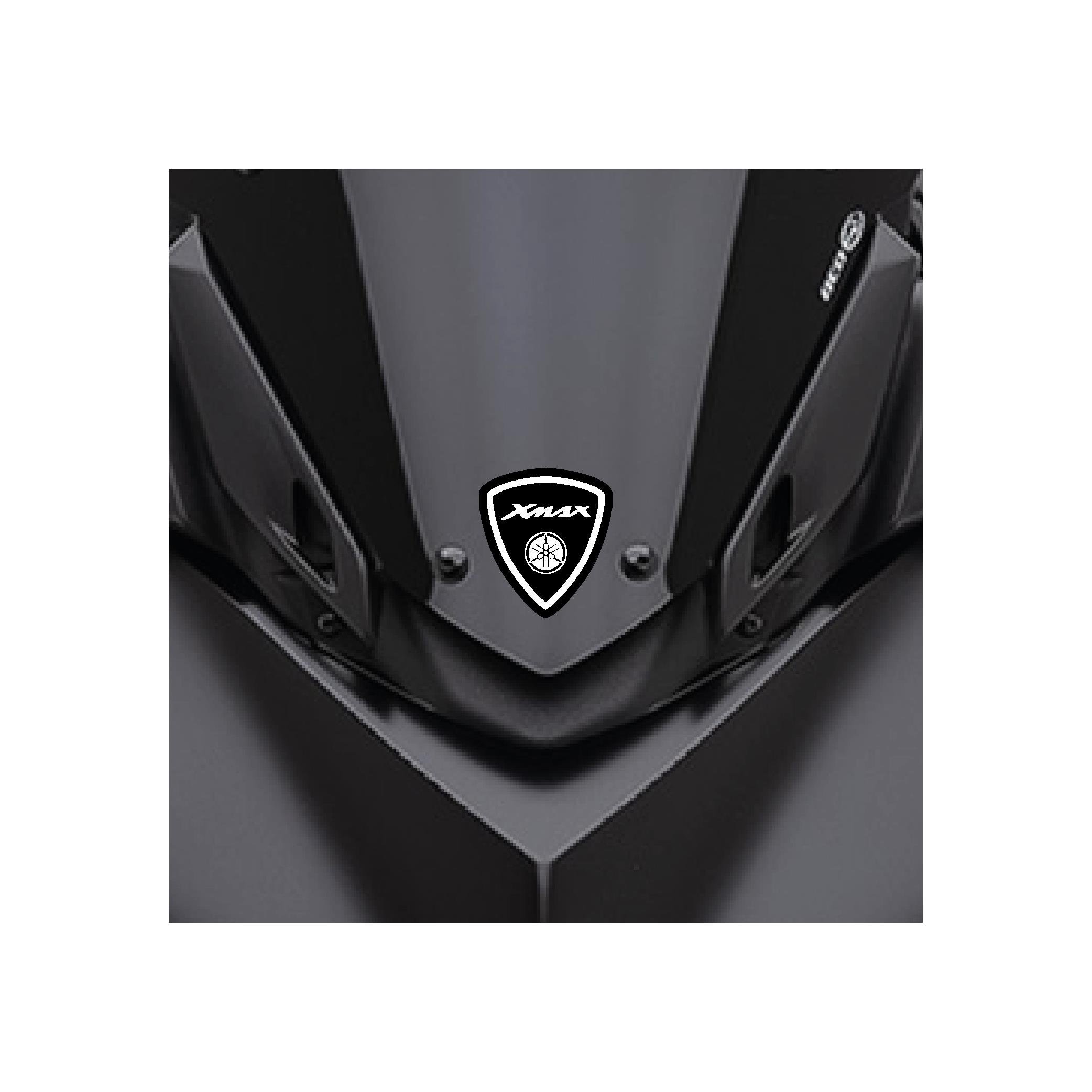 Yamaha XMAX Ön Cam Siperlik Damla Sticker Etiket Modeli