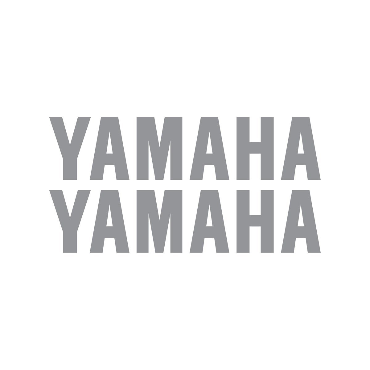 YAMAHA Yazılı Mini Sticker Etiket Modeli