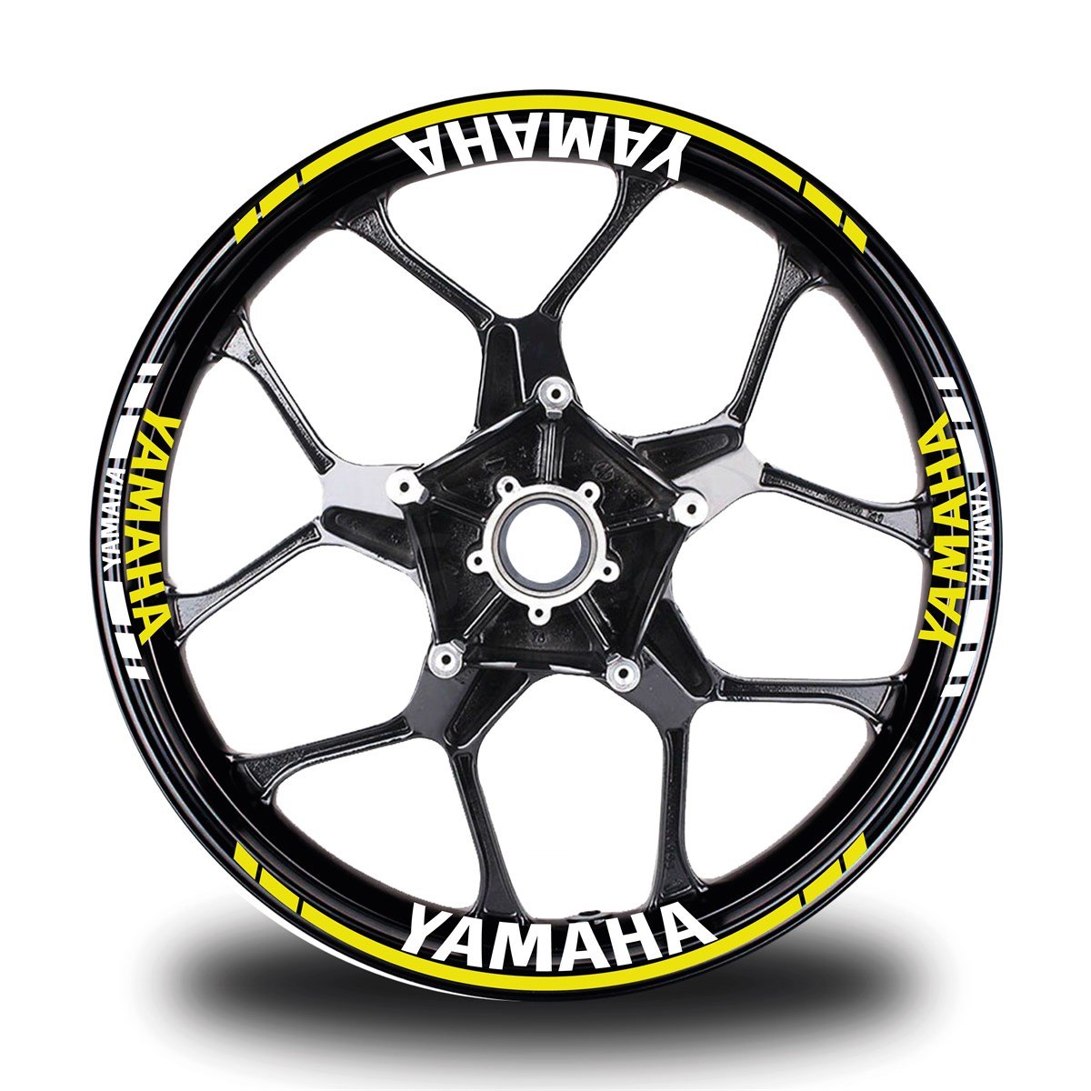Yamaha Yazılı Takım Jant Sticker Modeli