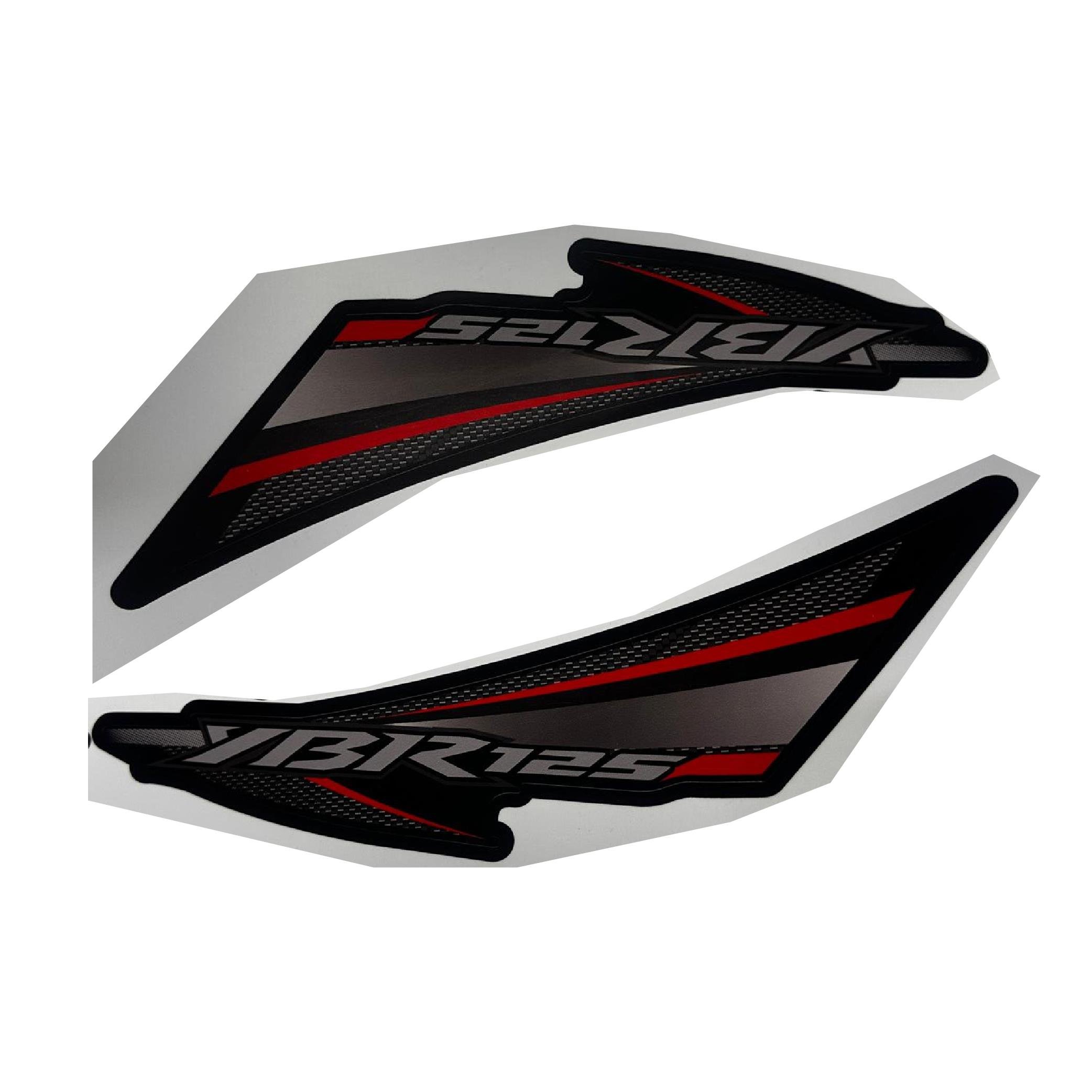 YBRYamaha YBR 125 Etiket Takımı Kırmızı 2004-2008