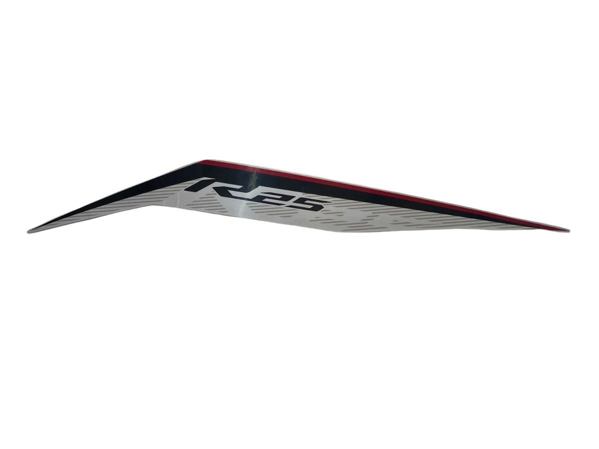 Yamaha YZF R25 2020 Panel 1 Orijinal Mat Gri Sol Etiket
