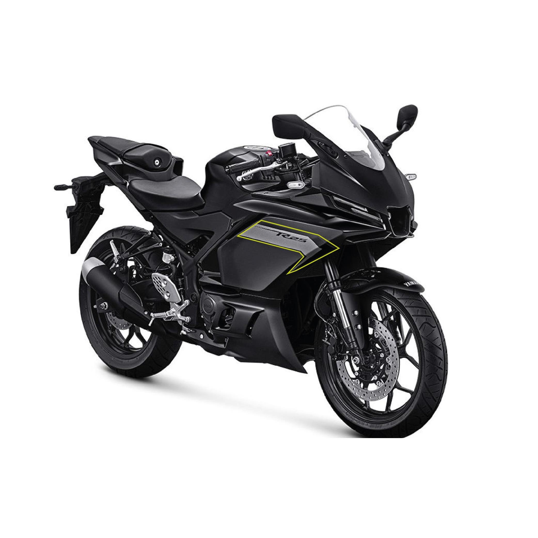 MotosikletYamaha YZF R25 2025 Model Orjinal Sağ Yan Grenaj Sticker
