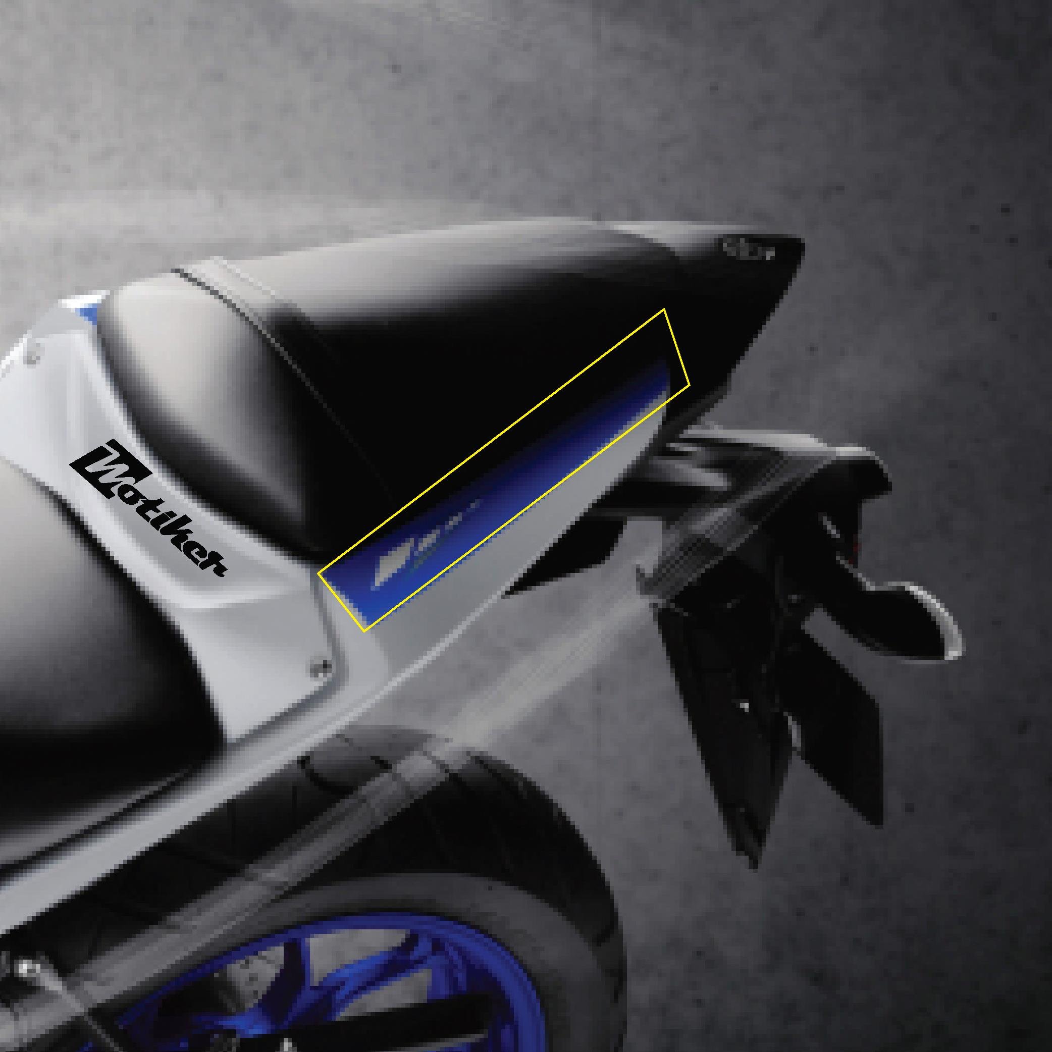 Yamaha YZF-R25 Arka Orjinal Tasarım Kuyruk  Sticker  19-23 uyumlu