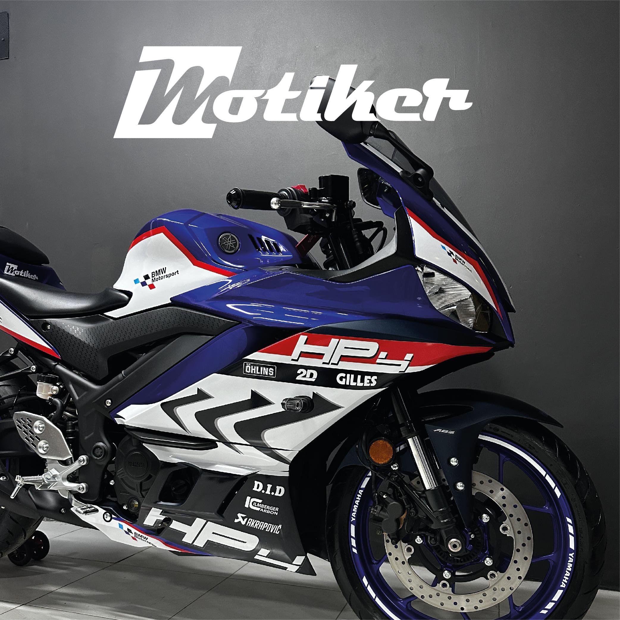 Yamaha YZF R25 BMW HP4 Tasarımı 19-22 Model