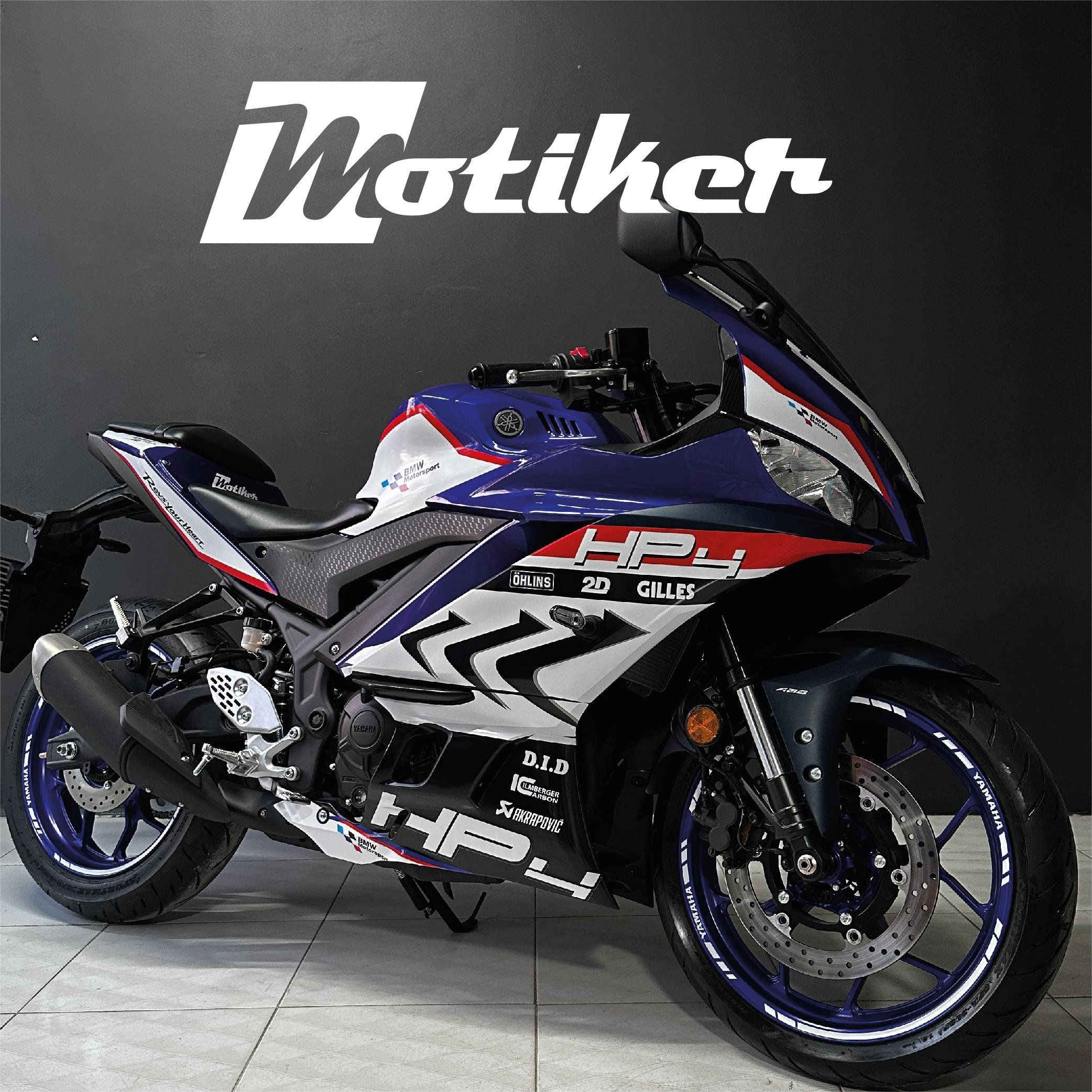 Yamaha YZF R25 BMW HP4 Tasarımı 19-22 Model