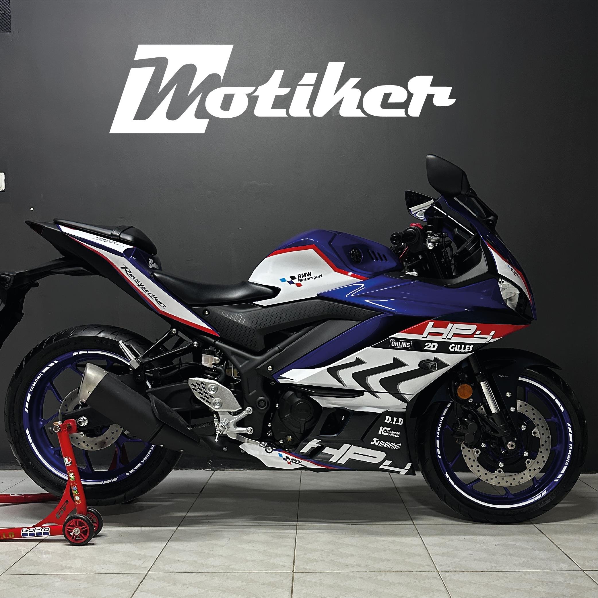 Yamaha YZF R25 BMW HP4 Tasarımı 19-22 Model