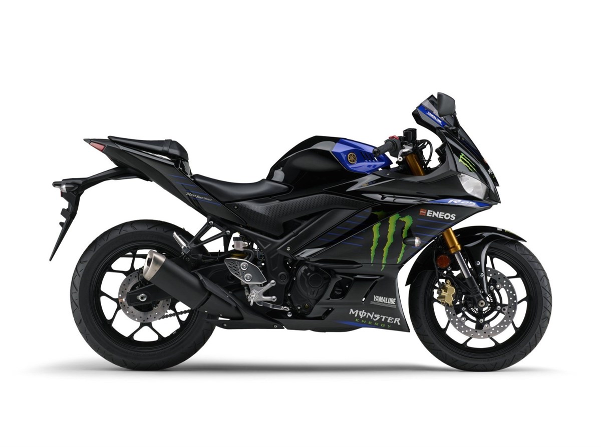 Yamaha YZF-R25 Monster Orjinal Sticker Etiket Modeli