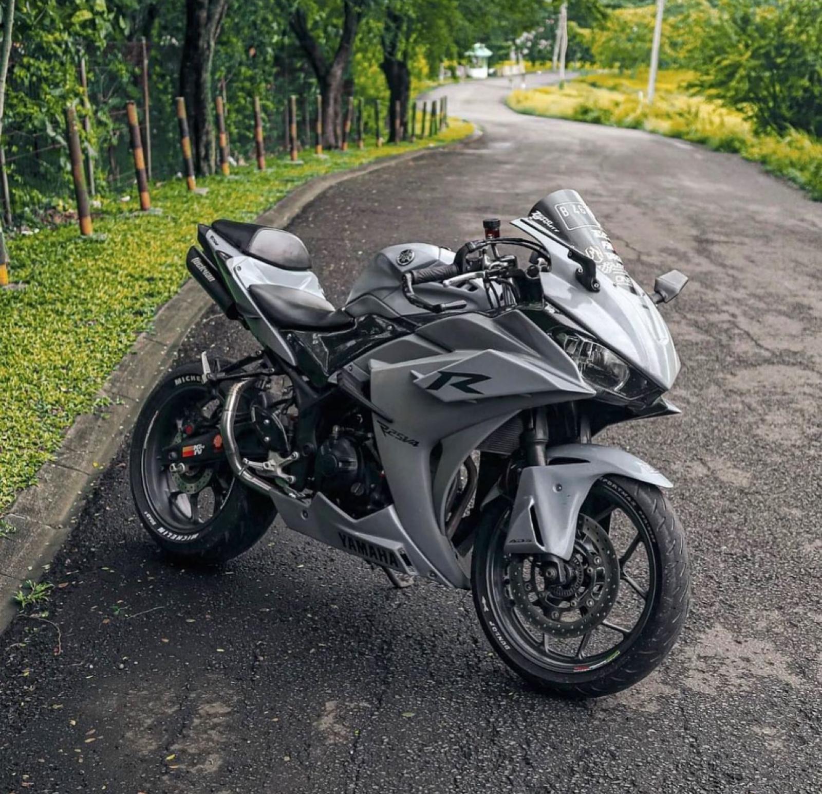 Motosiklet Kaplama Yamaha YZF-R25 Nardo Gri Motosiklet Kaplaması 