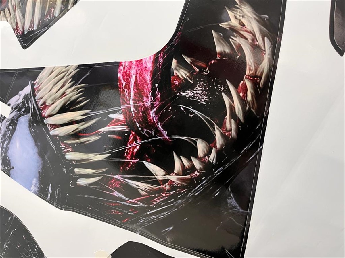 Yamaha YZF R25 Venom Takım Sticker Modeli