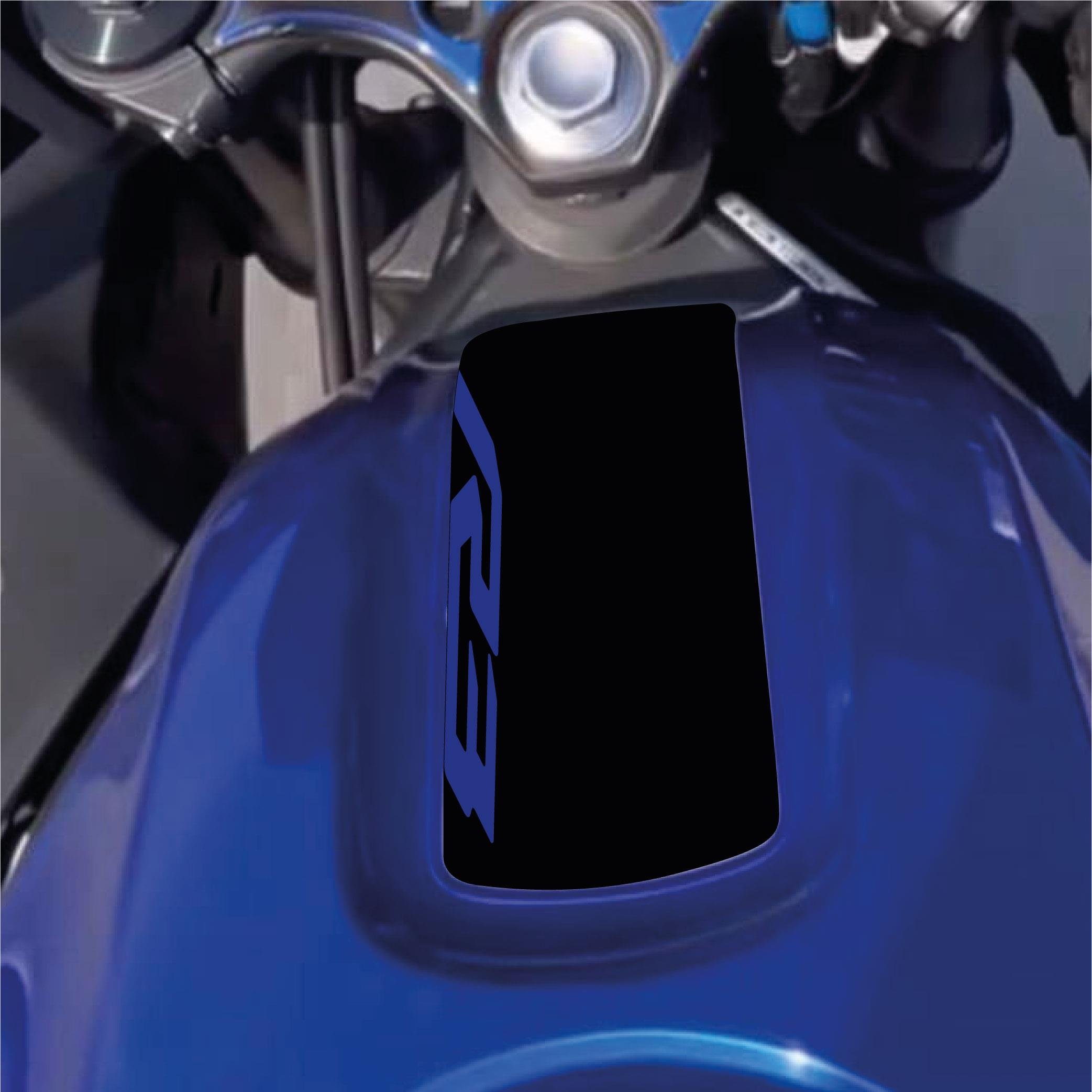 R25Yamaha YZF R3 Depo Üstü Sticker Etiket Modeli Siyah