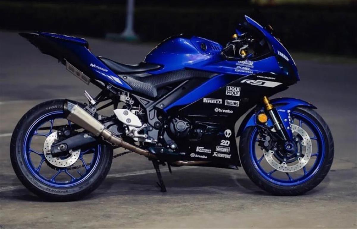 Yamaha YZF R3 Sticker Etiket Model