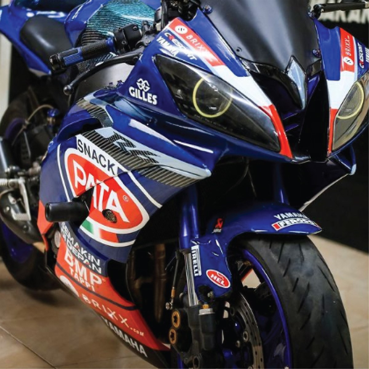 Yamaha YZF R6 Takım Sticker Etiket Modeli