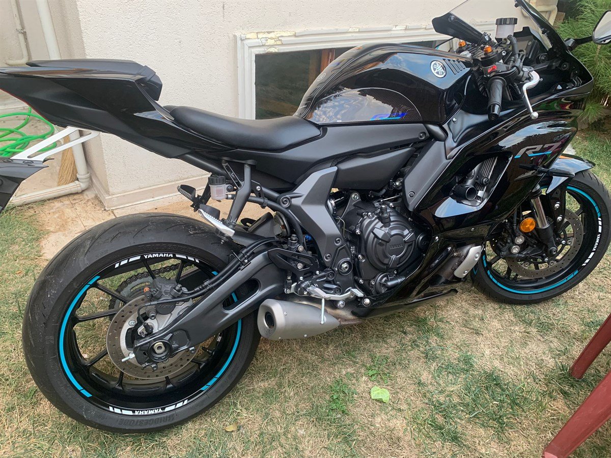 Yamaha YZF R7 Takım Sticker Etiket Modeli