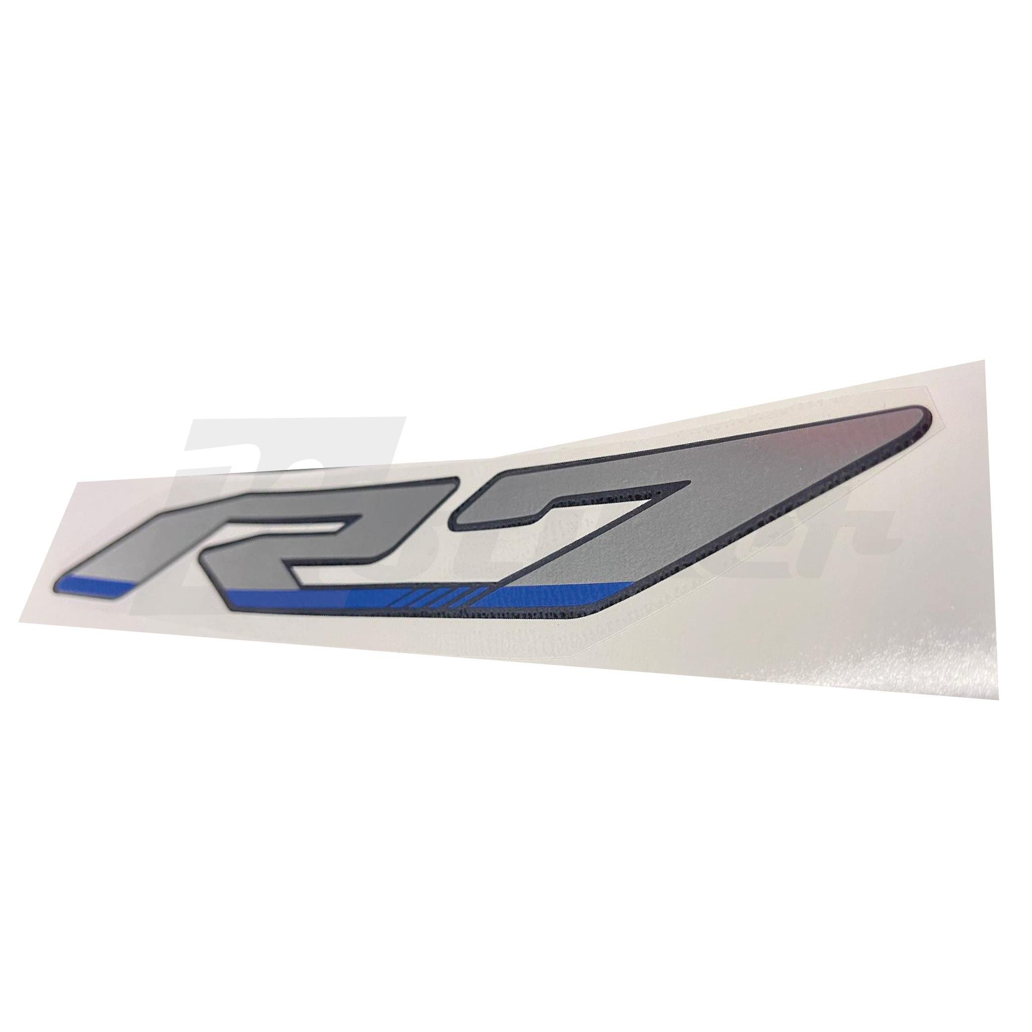 Yamaha YZF-R7 Yan Grenaj Orjinal Sticker Etiket Modeli