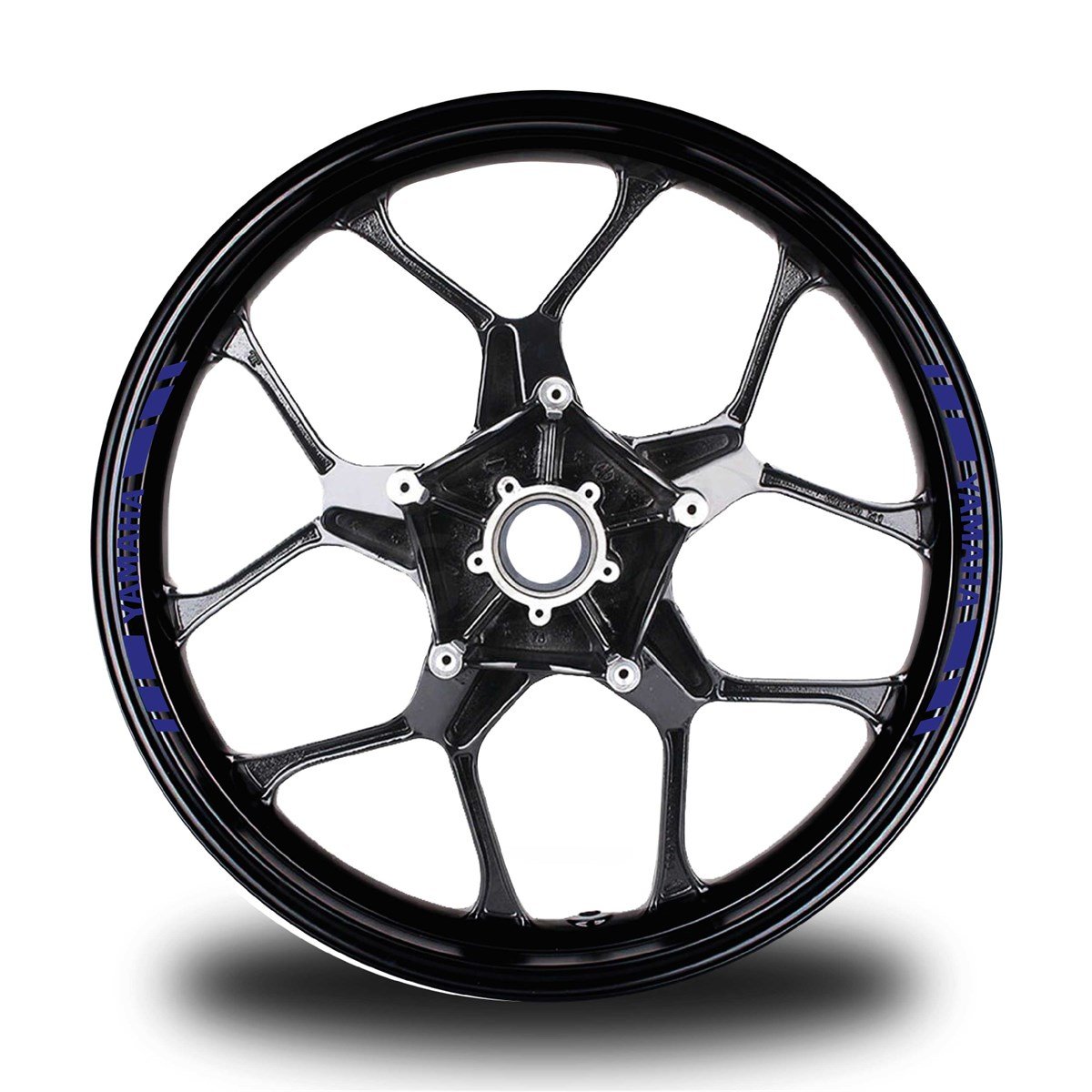 YAMAHAYAZILI KISA DIŞ ŞERİT 8'Lİ JANT STICKER MODELİ