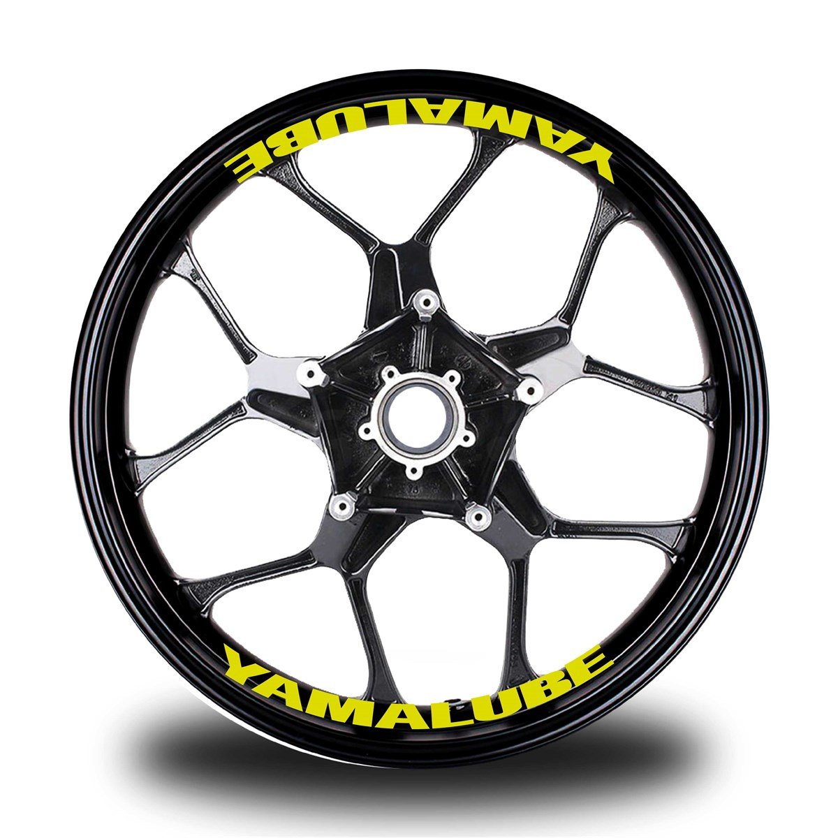 YAMALUBE Yazılı 8li Jant İçi Yazı Sticker Etiket