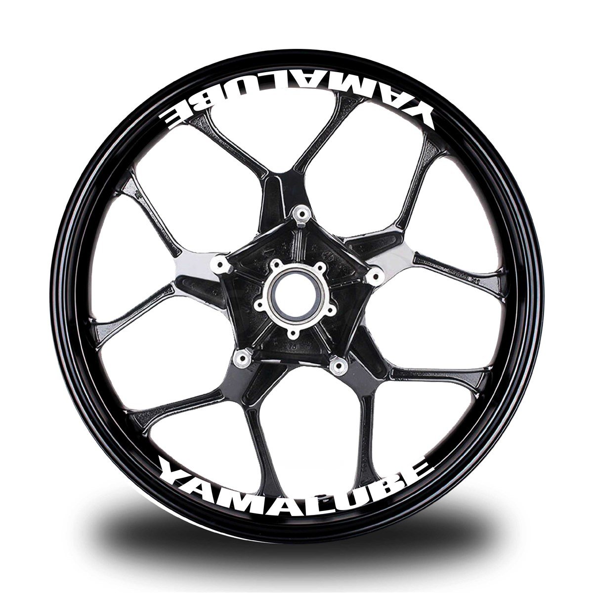 YAMALUBE Yazılı 8li Jant İçi Yazı Sticker Etiket