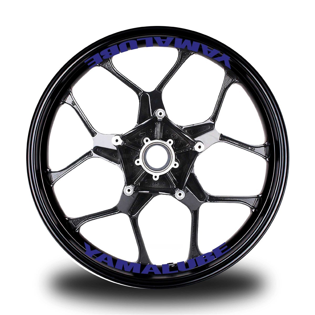 YAMALUBE Yazılı 8li Jant İçi Yazı Sticker Etiket