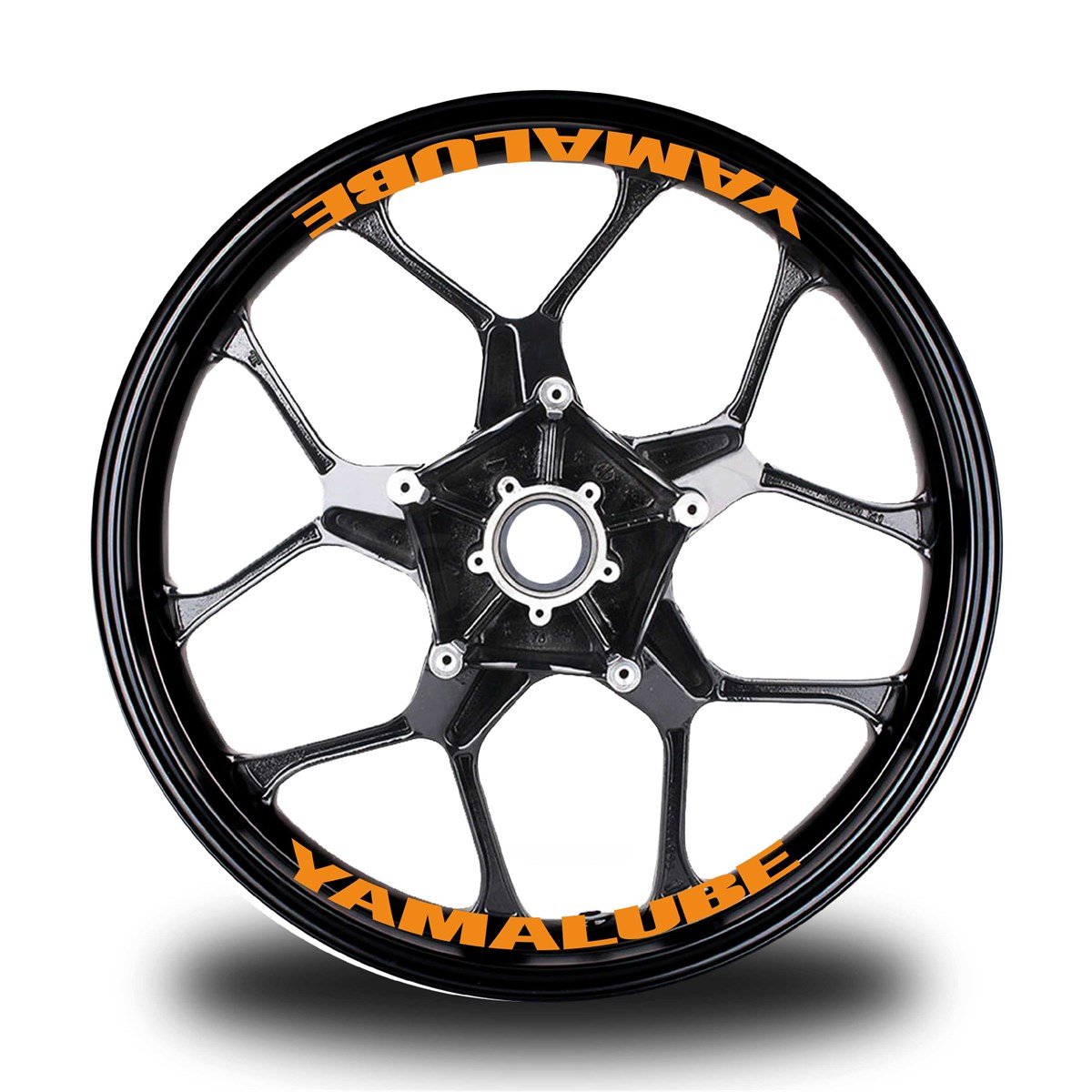 YAMALUBE Yazılı 8li Jant İçi Yazı Sticker Etiket