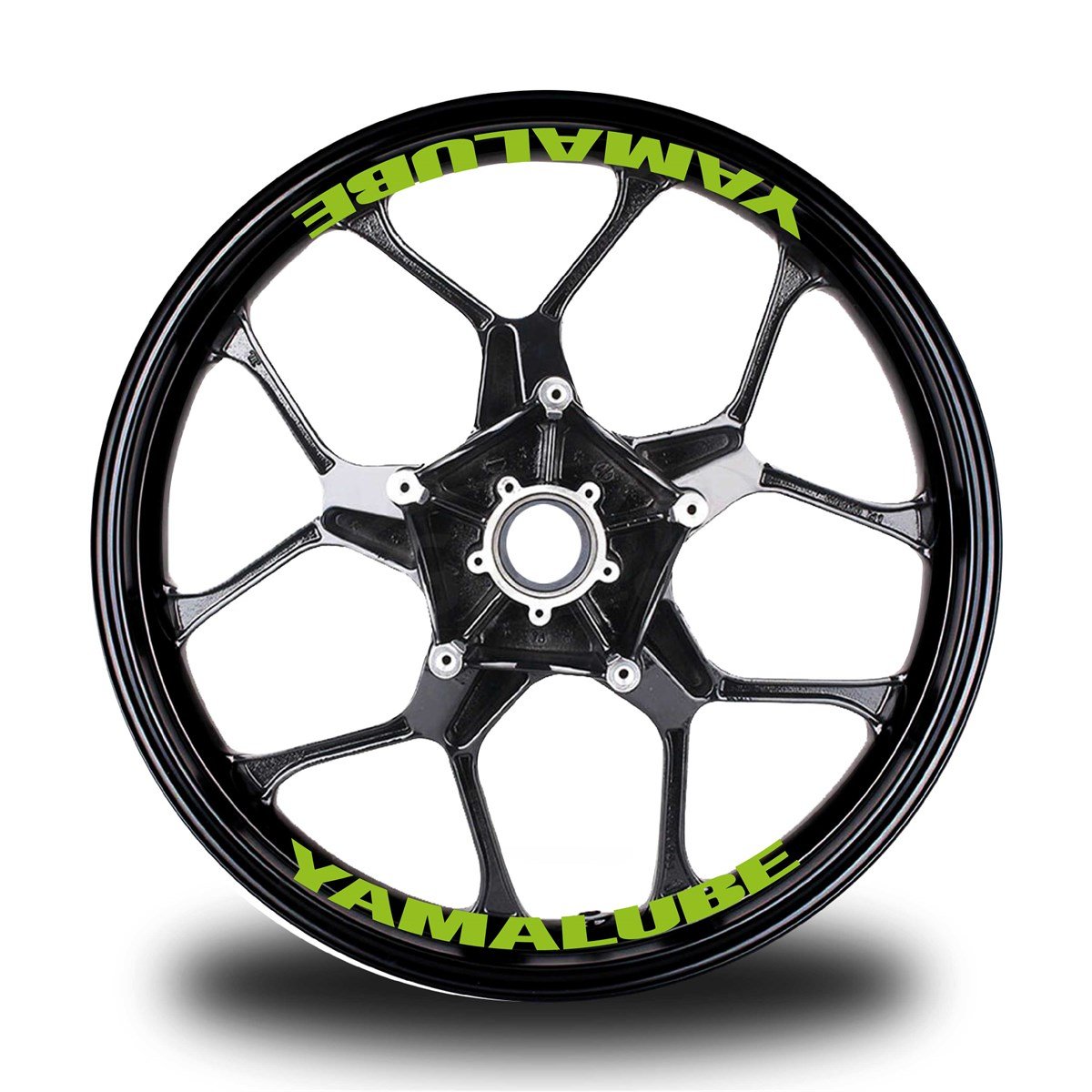 YAMALUBE Yazılı 8li Jant İçi Yazı Sticker Etiket