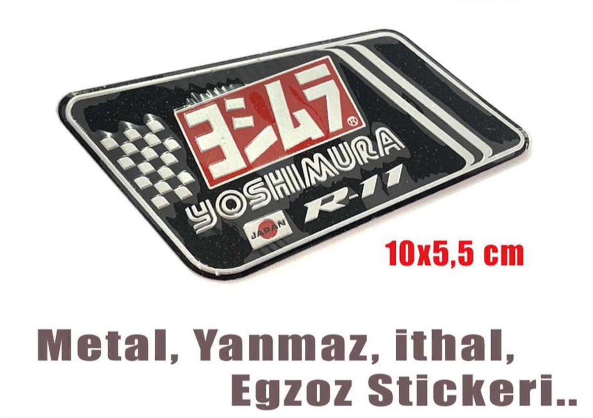 Yoshimura Egzoz Stickeri Yanmaz Metal