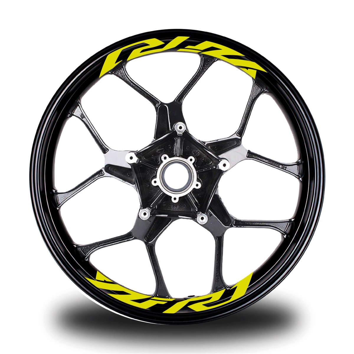 Yzf R1  Yazılı 8Li Jant İçi Yazı Sticker Etiket