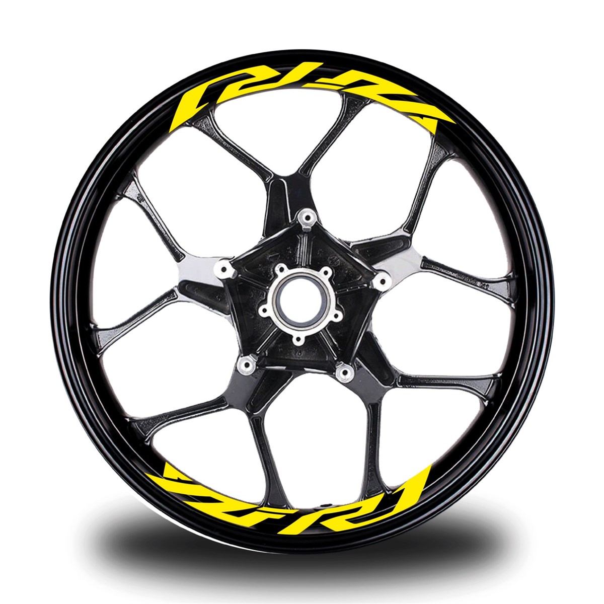 Yzf R1  Yazılı 8Li Jant İçi Yazı Sticker Etiket