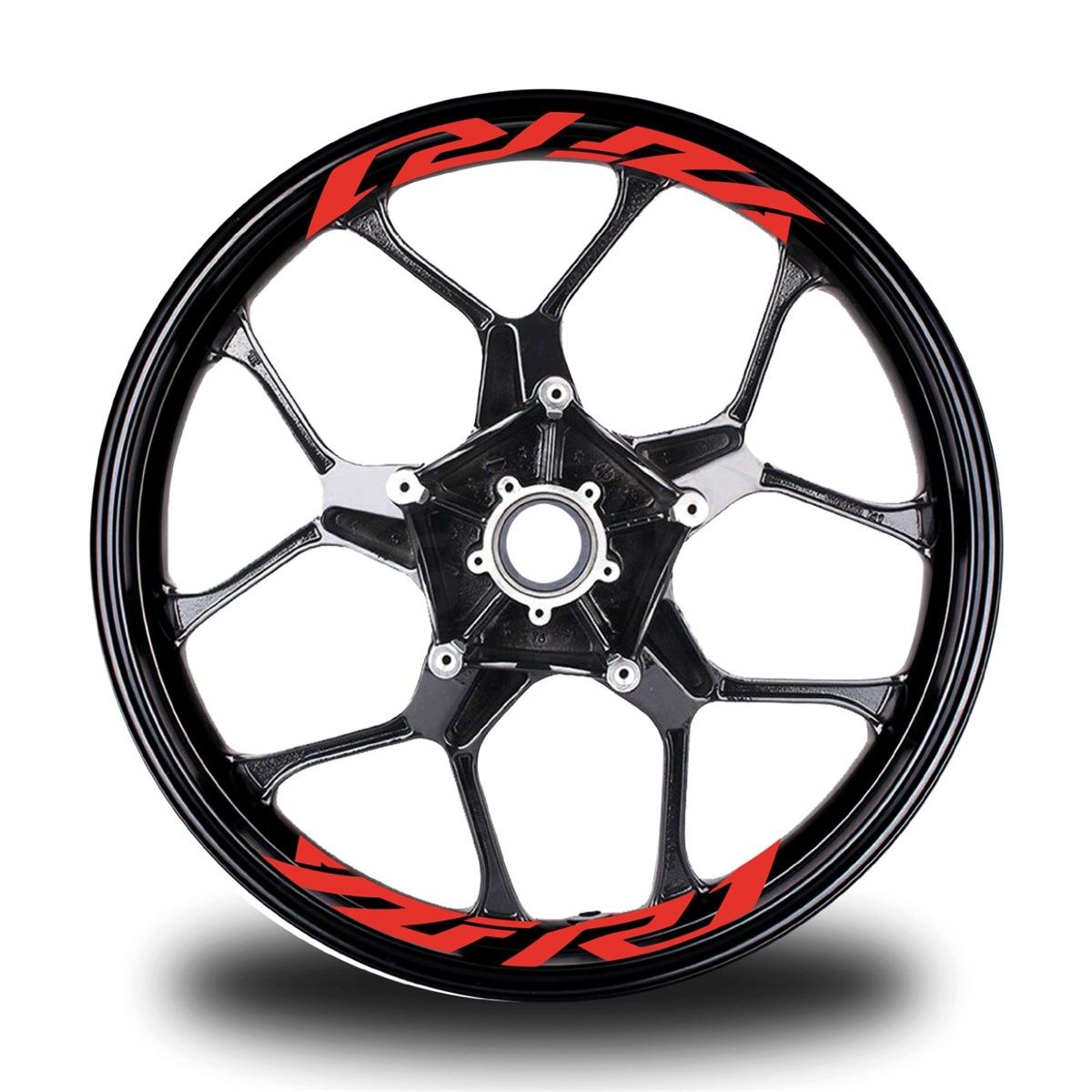 Yzf R1  Yazılı 8Li Jant İçi Yazı Sticker Etiket