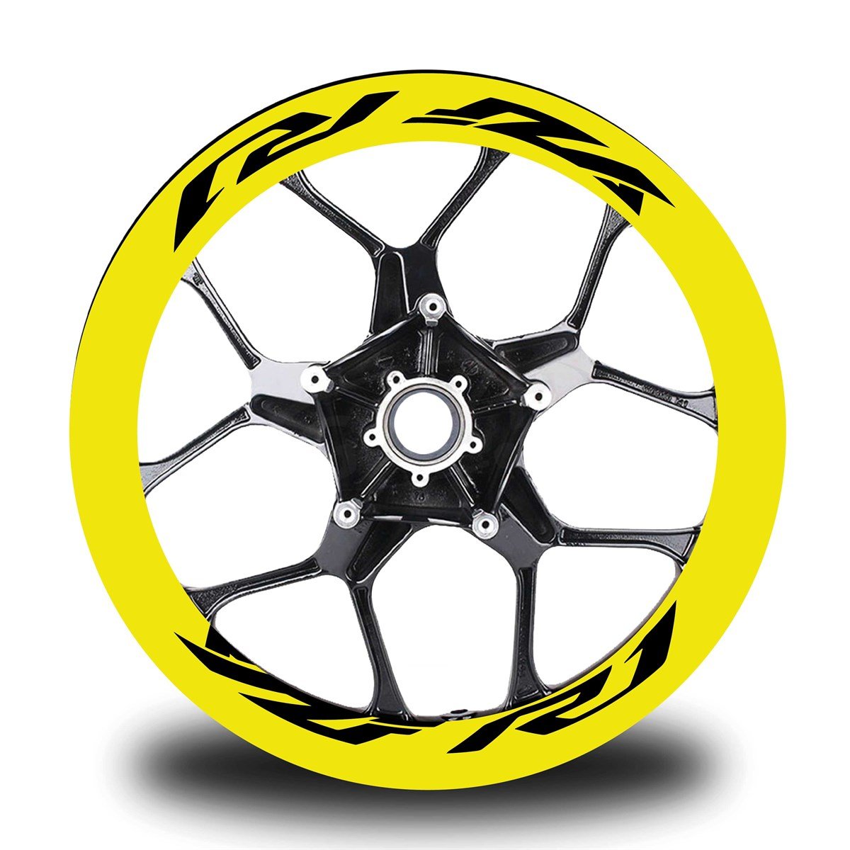 Yzf R1 Yazılı 8Li Jant İçi Yazı Sticker Etiket
