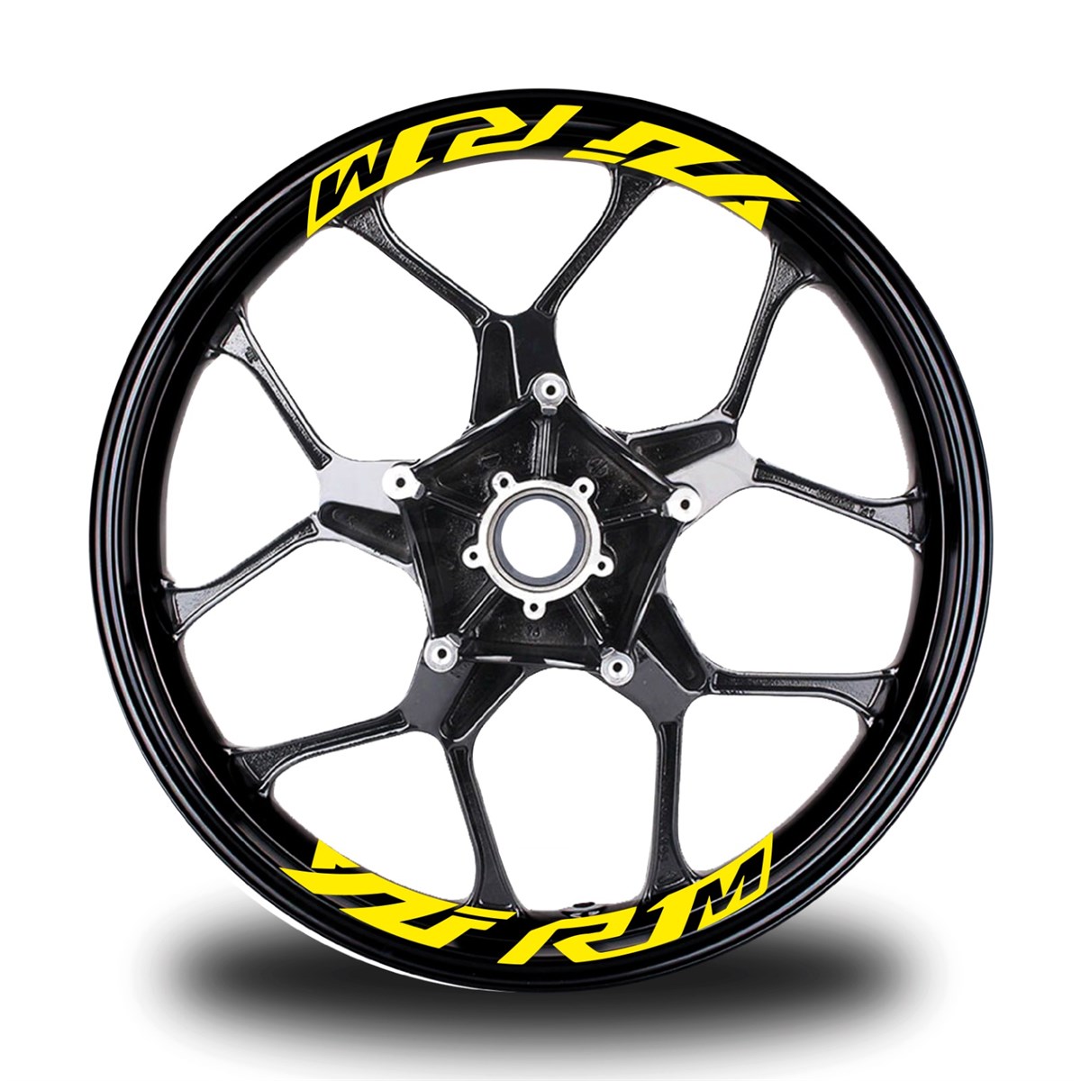 Yzf R1M  Yazılı 8Li Jant İçi Yazı Sticker Etiket