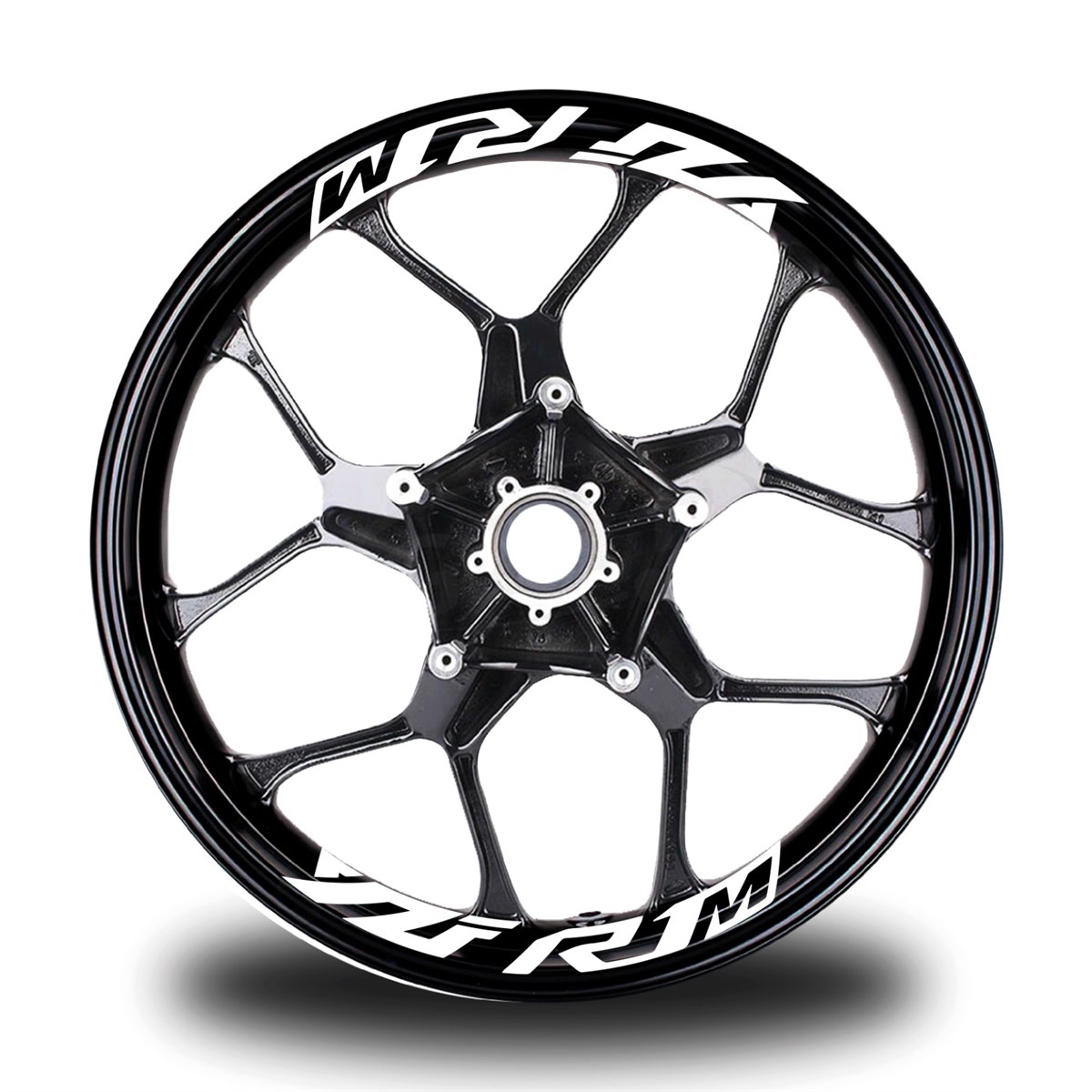 Yzf R1M  Yazılı 8Li Jant İçi Yazı Sticker Etiket