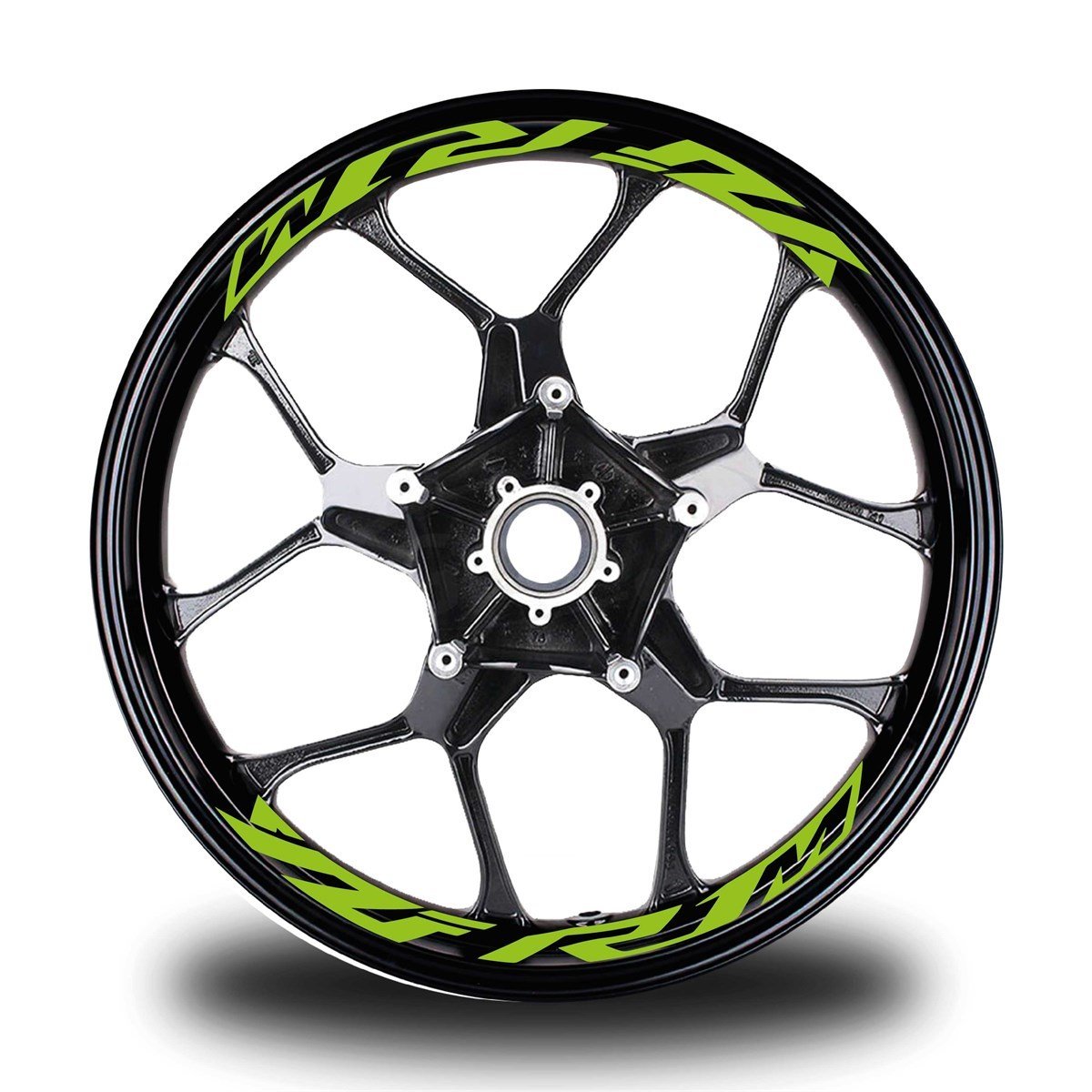 Yzf R1M  Yazılı 8Li Jant İçi Yazı Sticker Etiket