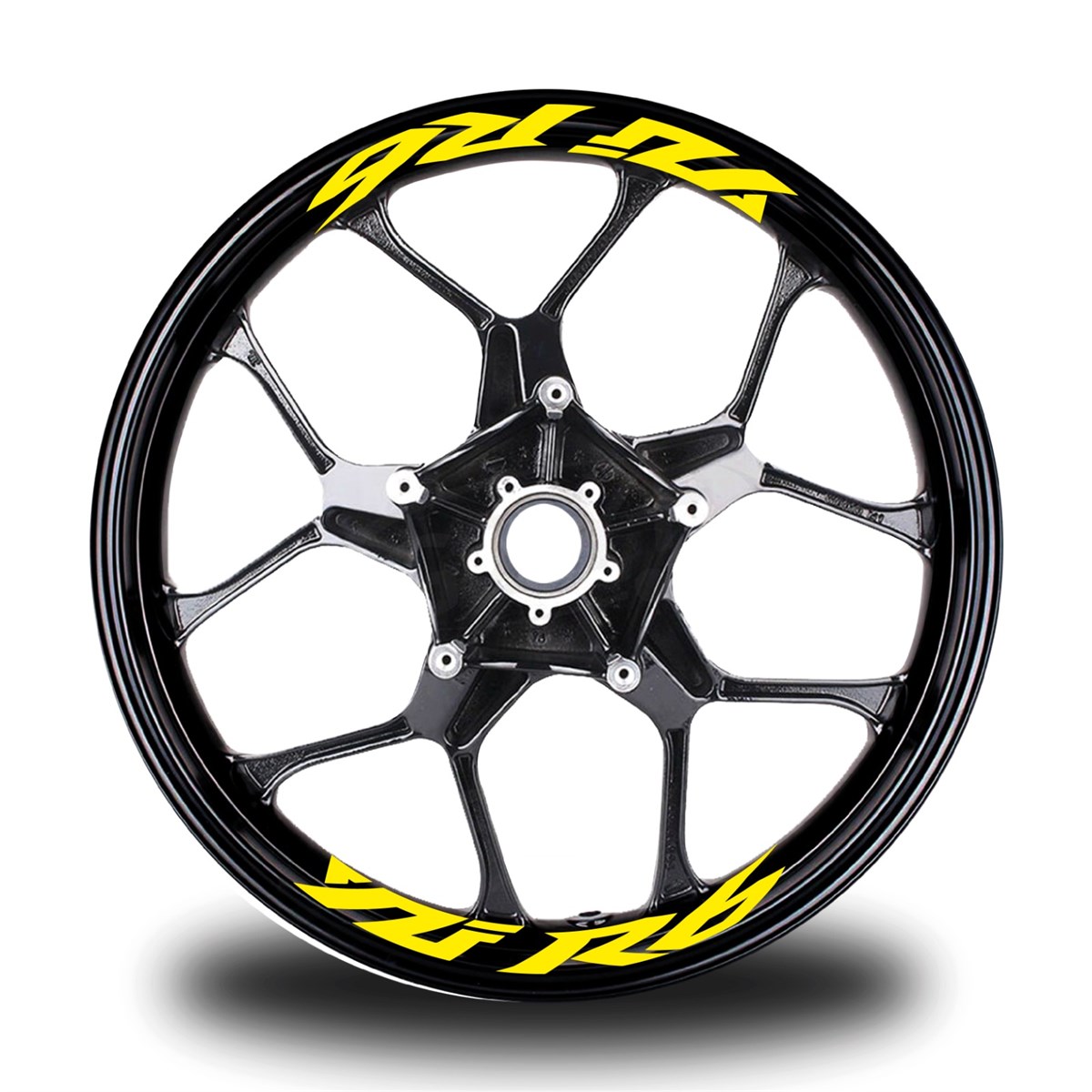 Yzf R6  Yazılı 8Li Jant İçi Yazı Sticker Etiket