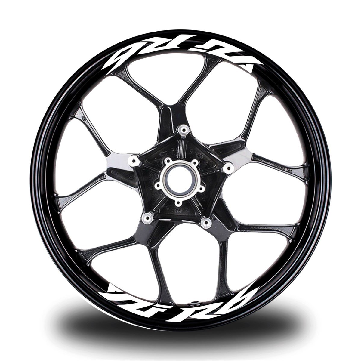 Yzf R6  Yazılı 8Li Jant İçi Yazı Sticker Etiket