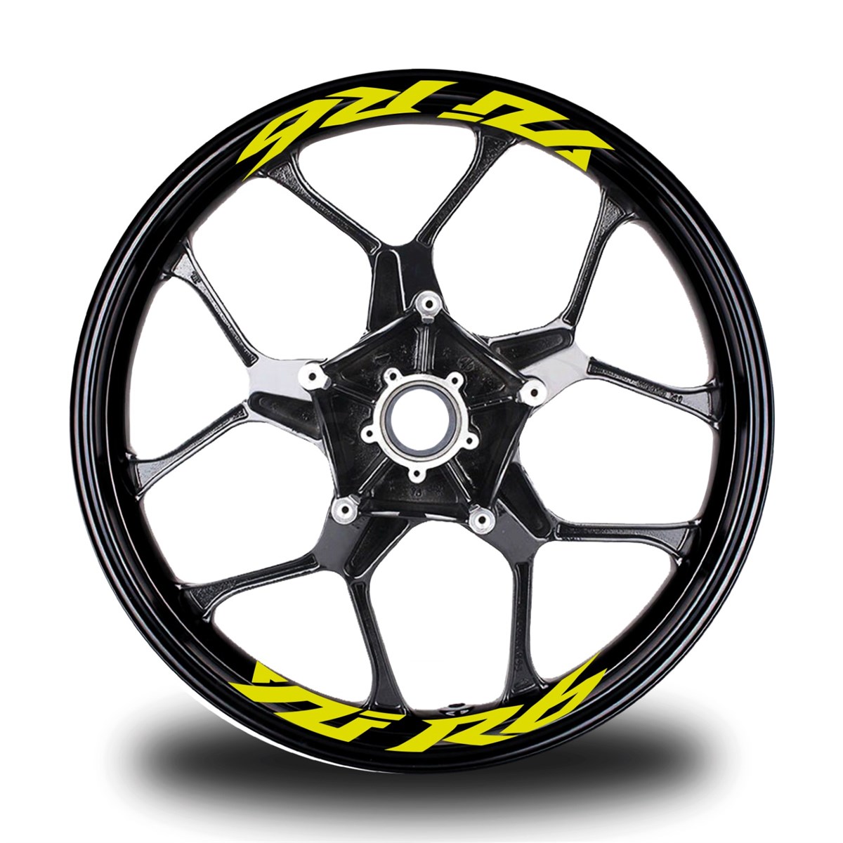 Yzf R6  Yazılı 8Li Jant İçi Yazı Sticker Etiket