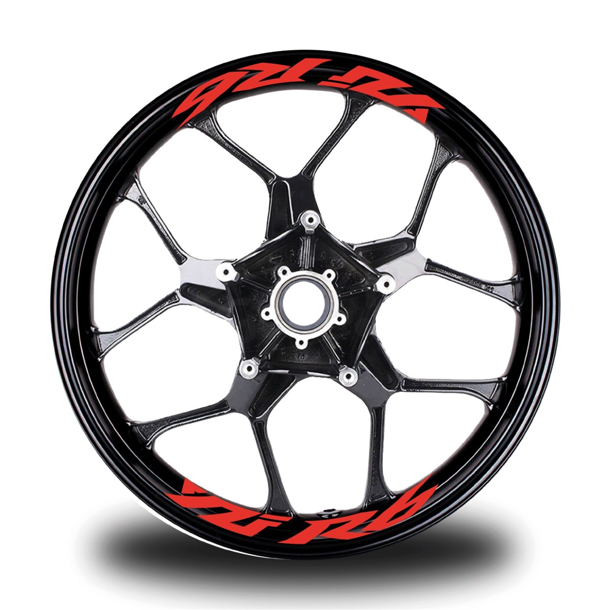 Yzf R6  Yazılı 8Li Jant İçi Yazı Sticker Etiket