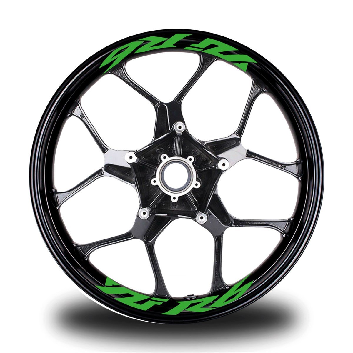 Yzf R6  Yazılı 8Li Jant İçi Yazı Sticker Etiket