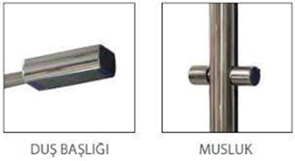 2 Başlıklı Angel Havuz Bahçe Duşu 